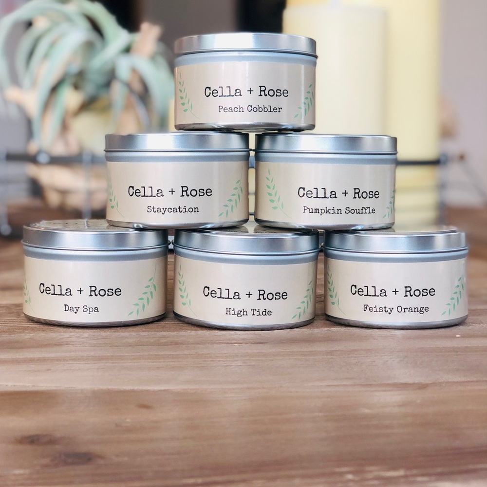 Natural Soy Candle by Cella + Rose